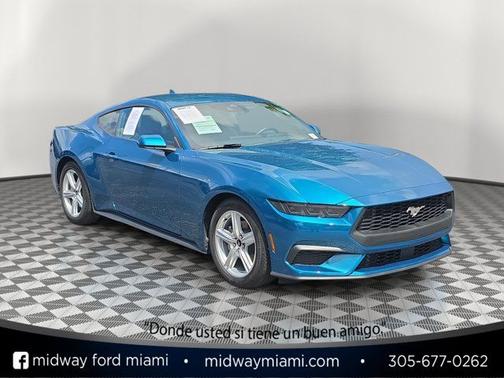 ADRIATIC BLUE METALLIC 2026 Ford Mustang ECOBOOST PREMIUM