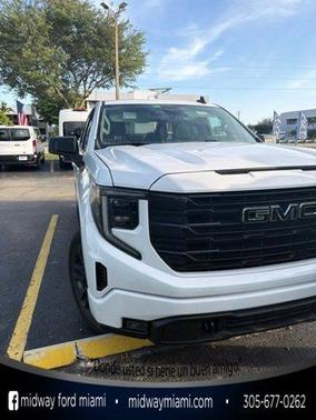 Summit White 2023 GMC Sierra 1500 ELEVATION