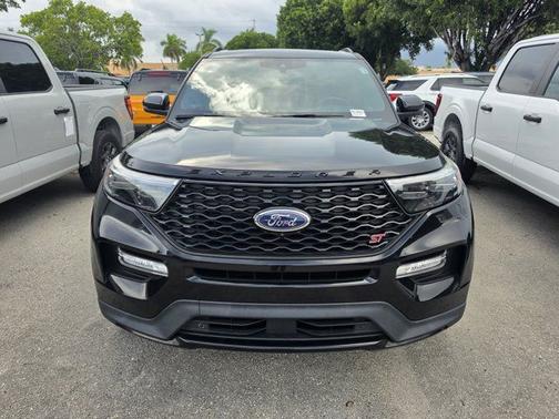 AGATE BLACK METALLIC 2023 Ford Explorer ST