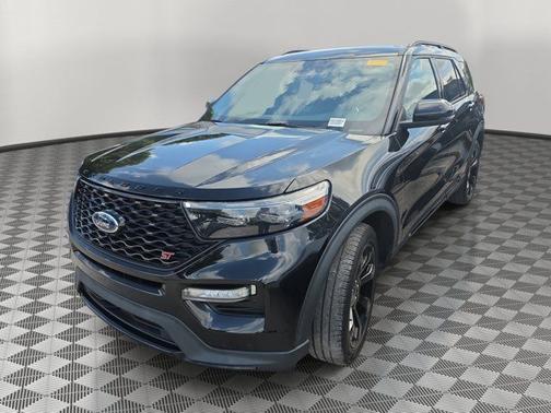 AGATE BLACK METALLIC 2023 Ford Explorer ST