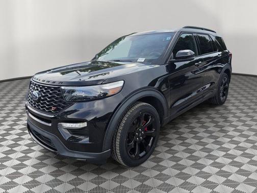 AGATE BLACK METALLIC 2023 Ford Explorer ST