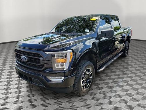 AGATE BLACK METALLIC 2022 Ford F-150 XLT