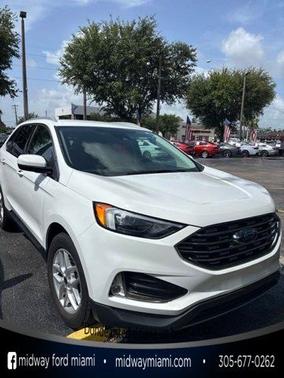 OXFORD WHITE 2022 Ford Edge SEL