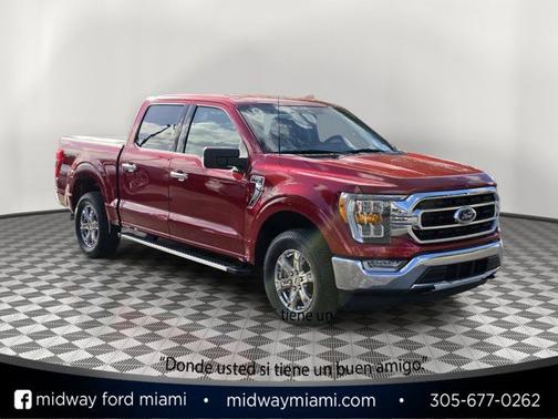RAPID RED MET TINTED CC 2022 Ford F-150 XLT