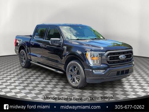 AGATE BLACK METALLIC 2023 Ford F-150 XLT