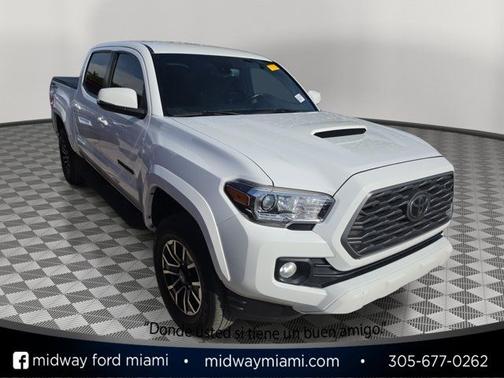 Super White 2021 Toyota Tacoma TRD SPORT