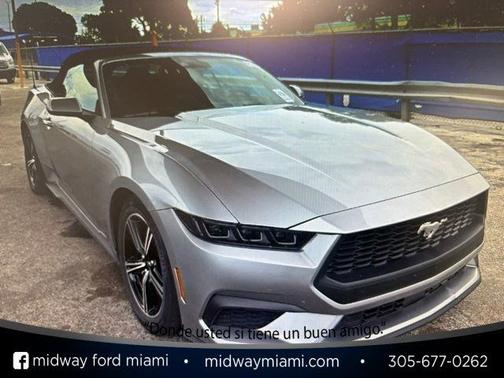 ICONIC SILVER METALLIC 2025 Ford Mustang ECOBOOST PREMIUM