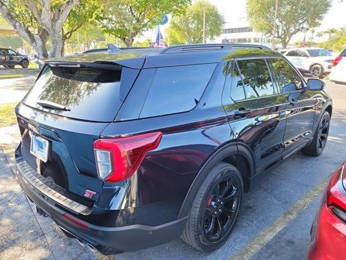 AGATE BLACK METALLIC 2024 Ford Explorer ST