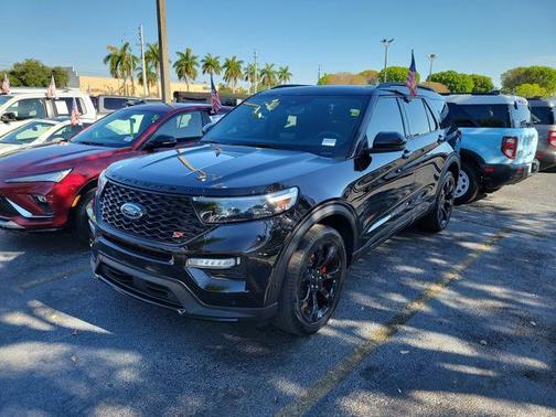 AGATE BLACK METALLIC 2024 Ford Explorer ST