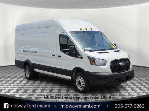 OXFORD WHITE 2024 Ford Transit-350 148 WB HIGH ROOF EXTENDED CARGO DRW
