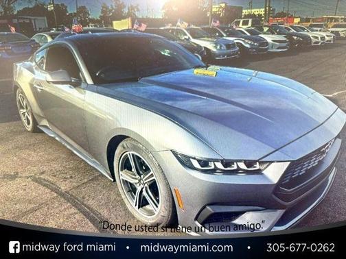 CARBONIZED GRAY METALLIC 2024 Ford Mustang ECOBOOST