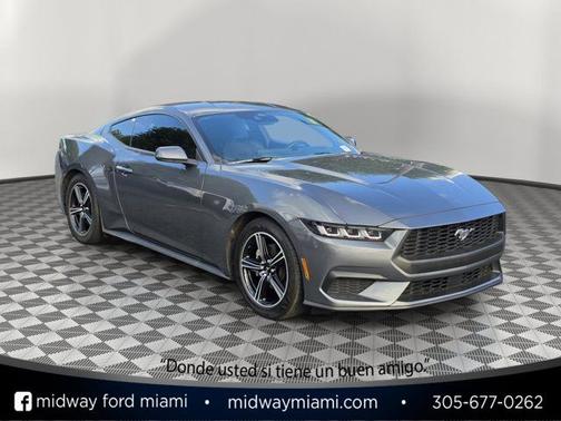 CARBONIZED GRAY METALLIC 2024 Ford Mustang ECOBOOST