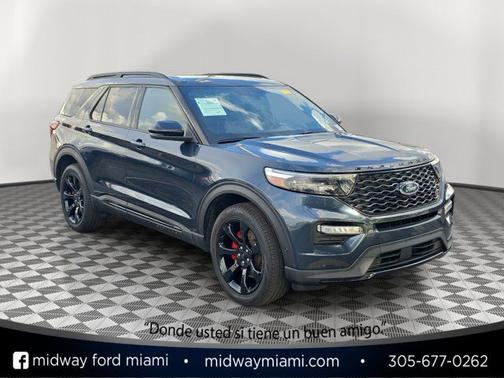 STONE BLUE METALLIC 2023 Ford Explorer ST