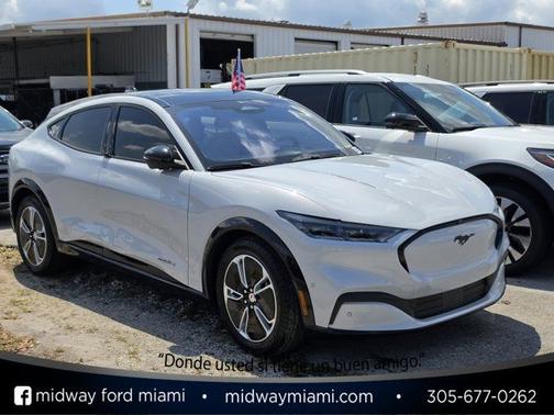 SPACE WHITE METALLIC 2023 Ford Mustang Mach-E PREMIUM