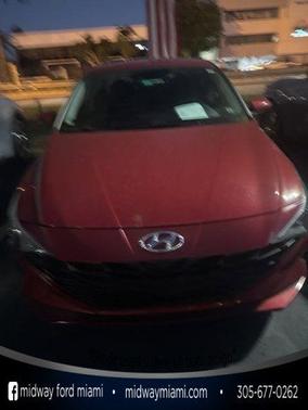 Scarlet Red Pearl 2021 Hyundai ELANTRA SEL