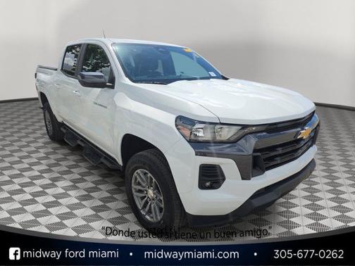 Summit White 2023 Chevrolet Colorado LT