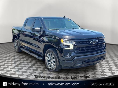 Black 2025 Chevrolet Silverado 1500 RST