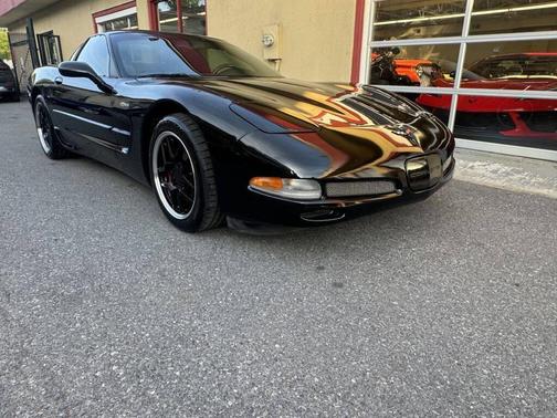 Black 2002 Chevrolet Corvette Z06