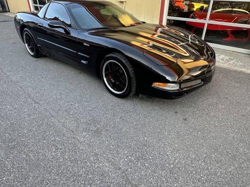 Black 2002 Chevrolet Corvette Z06