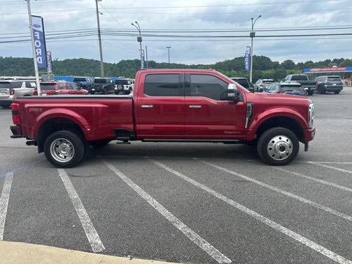 Rapid Red Metallic Tinted Clearcoat 2024 Ford F-450 Platinum
