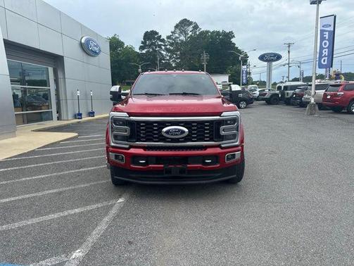 Rapid Red Metallic Tinted Clearcoat 2024 Ford F-450 Platinum