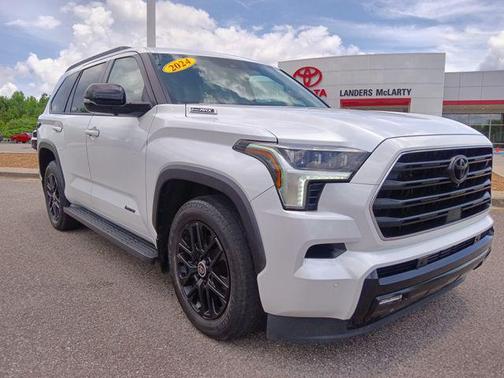 Wind Chill Pearl 2024 Toyota Sequoia Limited