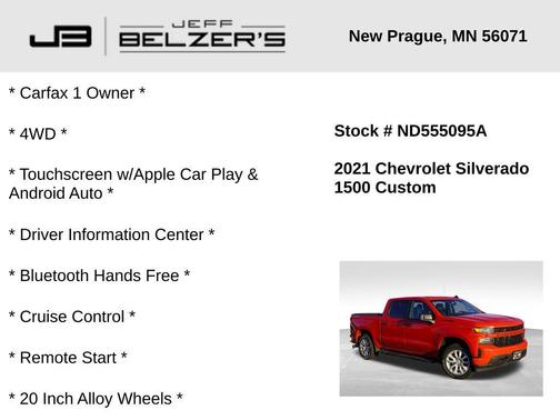 2021 Chevrolet Silverado 1500 Custom