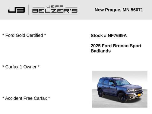 2025 Ford Bronco Sport Badlands