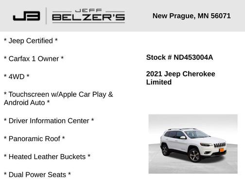 2021 Jeep Cherokee Limited