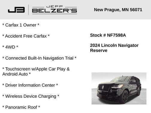 2024 Lincoln Navigator Reserve