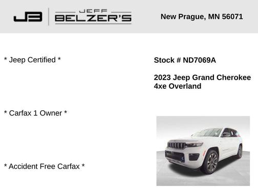 2023 Jeep Grand Cherokee 4xe Overland