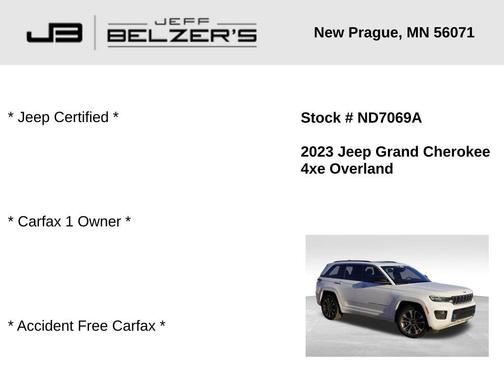 2023 Jeep Grand Cherokee 4xe Overland