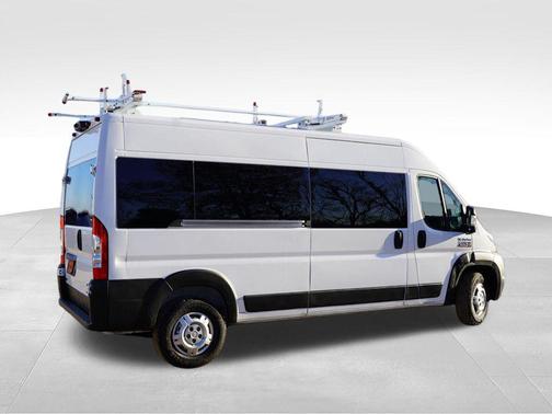 Bright White Clearcoat 2022 RAM ProMaster 3500 Window Van High Roof