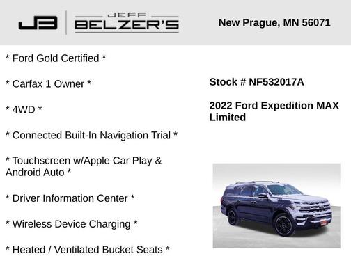 2022 Ford Expedition Max Limited