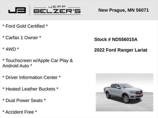 2022 Ford Ranger LARIAT