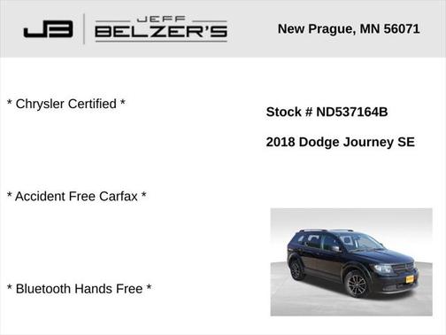 2018 Dodge Journey SE