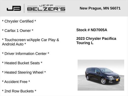 2023 Chrysler Pacifica Touring L