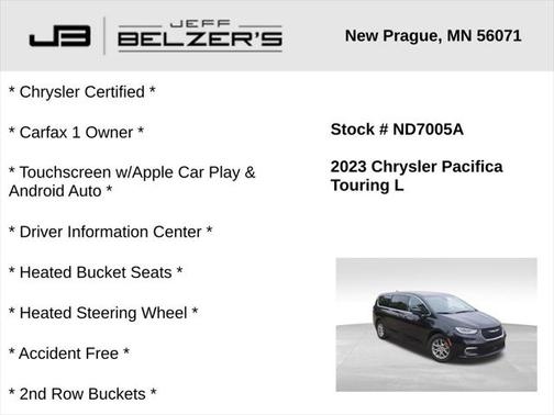 2023 Chrysler Pacifica Touring L