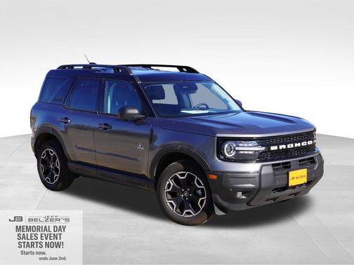 Carbonized Gray Metallic 2025 Ford Bronco Sport Outer Banks