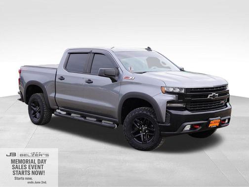 Satin Steel Metallic 2019 Chevrolet Silverado 1500 LT Trail Boss