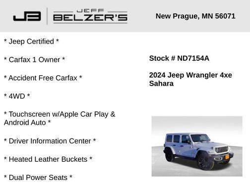2024 Jeep Wrangler 4xe Sahara