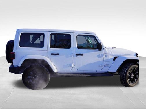 Bright White Clearcoat 2024 Jeep Wrangler 4xe Sahara