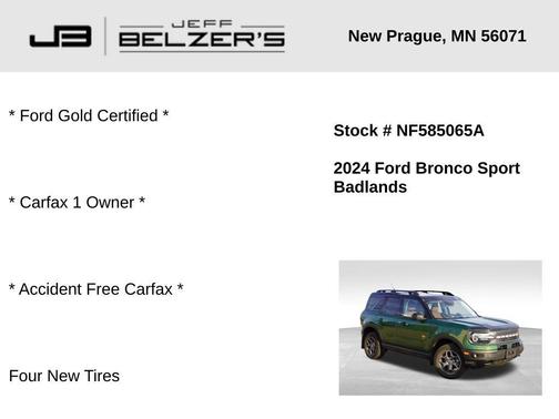 2024 Ford Bronco Sport Badlands