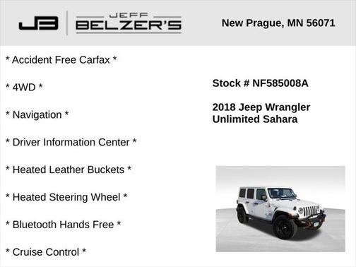 2018 Jeep Wrangler Unlimited Sahara
