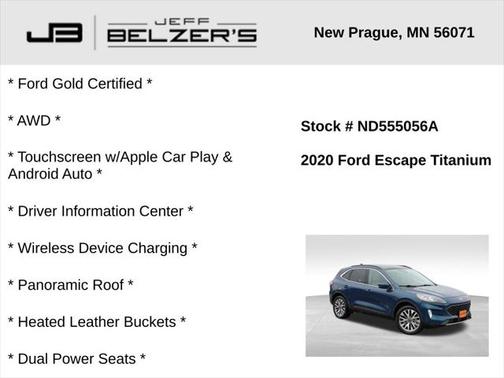 2020 Ford Escape Titanium