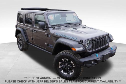 Granite Crystal Metallic Clearcoat 2025 Jeep Wrangler 4xe Rubicon