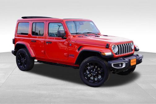 Firecracker Red Clearcoat 2025 Jeep Wrangler 4xe Sahara