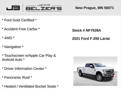 2021 Ford F-250 Lariat