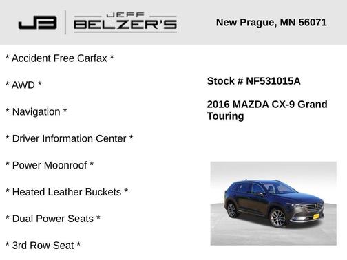 2016 Mazda CX-9 Grand Touring