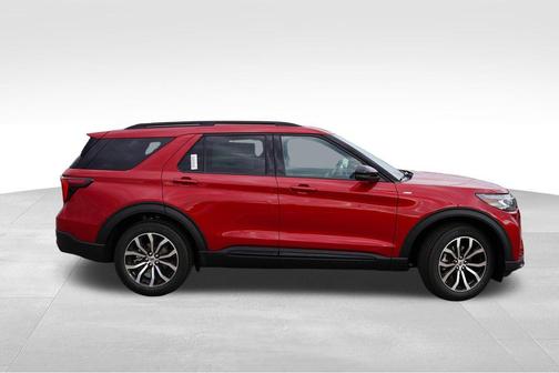 Rapid Red Metallic Tinted Clearcoat 2026 Ford Explorer ST-Line